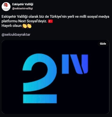 Eskişehir Valiliği, NEXT Sosyal’i ilk kullanan valiliklerden biri oldu 