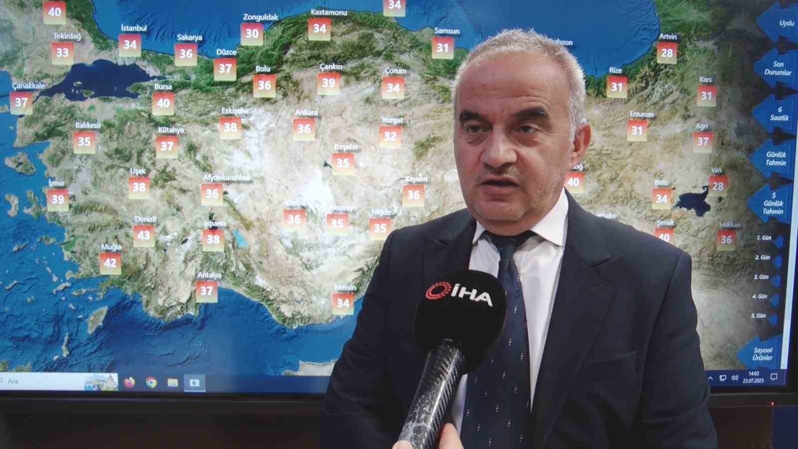 Meteoroloji Genel Müdürlüğü’nden sıcak hava uyarısı 