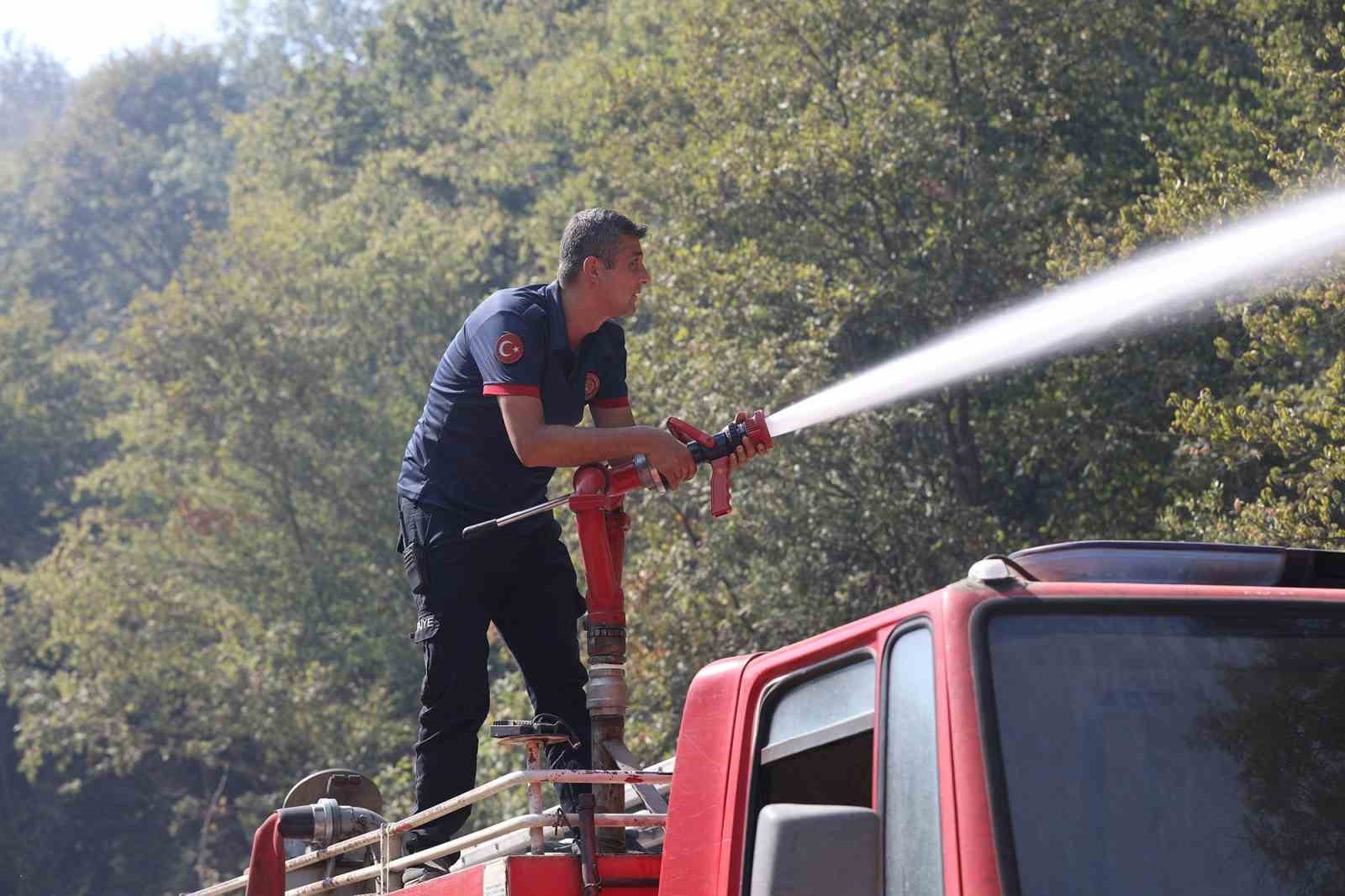 Sakarya’daki yangınlardan 2’si kontrol altında, Geyve’ye müdahale sürüyor 