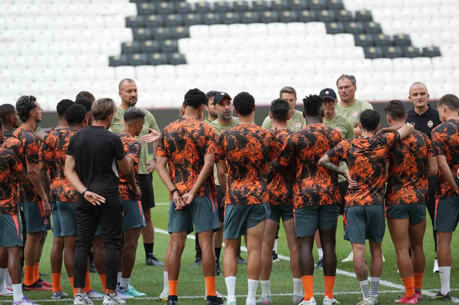 Shakhtar Donetsk, Beşiktaş maçının hazırlıklarını tamamladı 