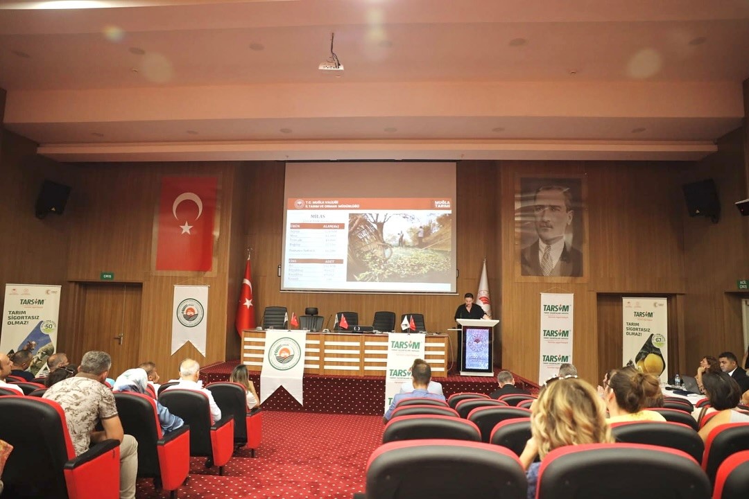 Muğla’da doğal afetler takip sistemi ve tarım sigortaları masaya yatırıldı 