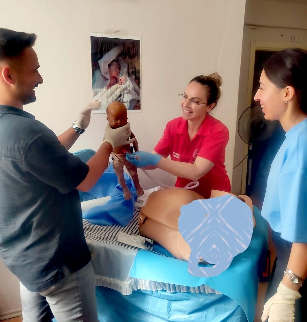Sinop’ta 112 personeline acil doğum eğitimi 