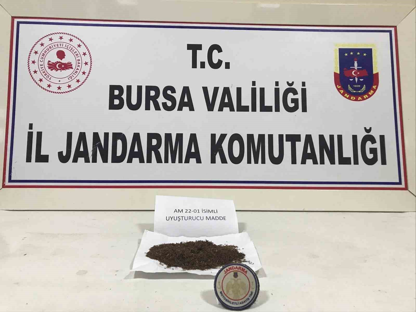 Bursa’da uyuşturucu taciri kıskıvrak yakalandı