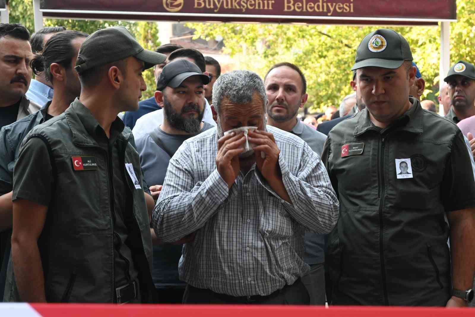 Yangın şehidinin oğlu 