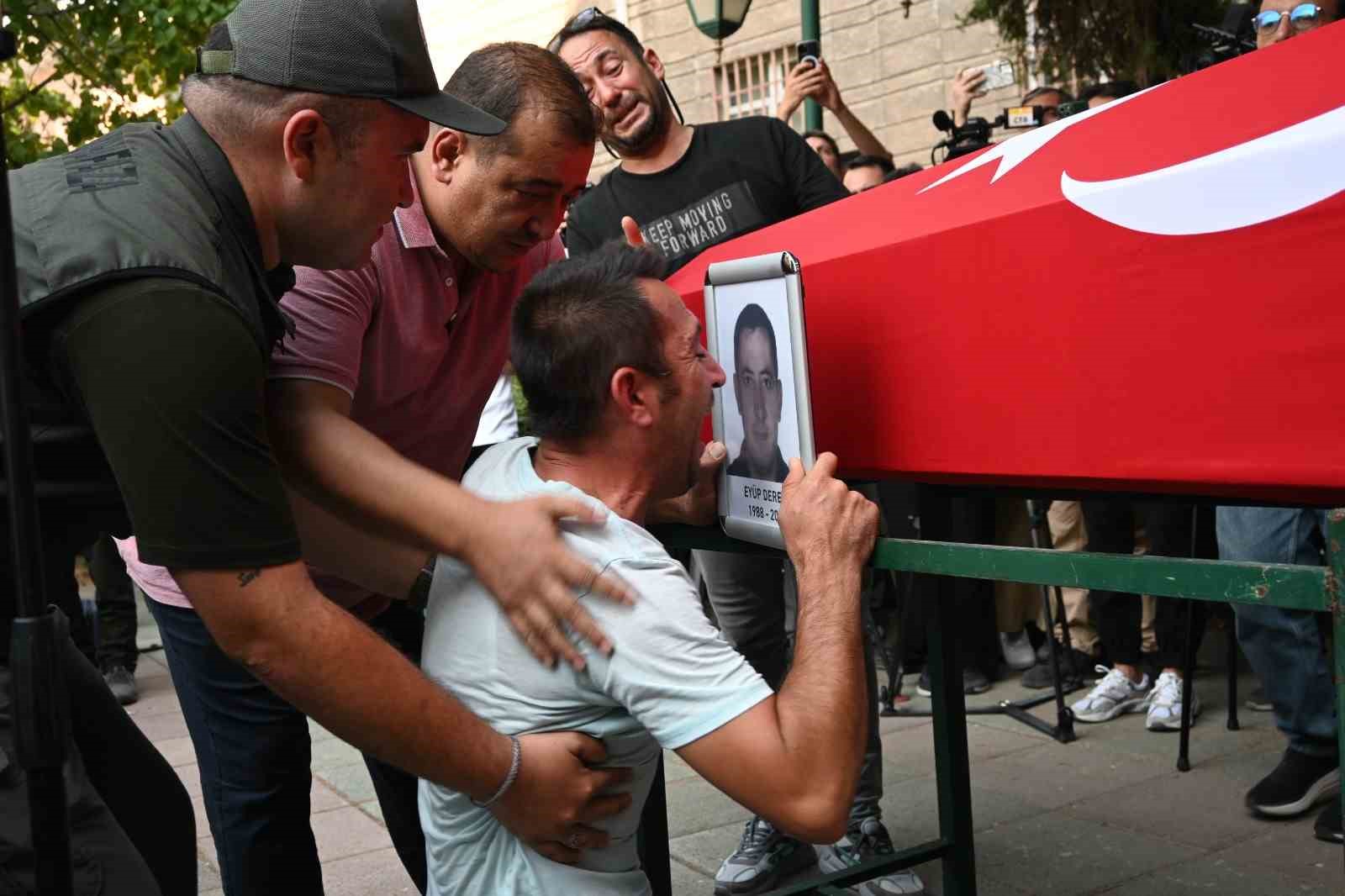 Yangın şehidinin oğlu 