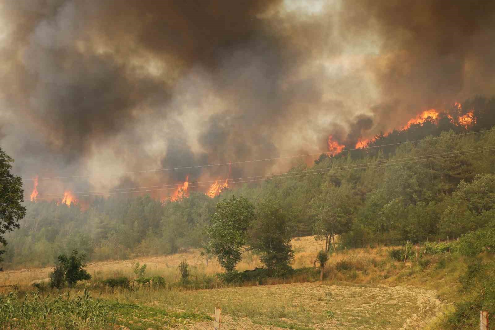 Karabük’te 29 saattir süren orman yangını yeniden alevlendi 