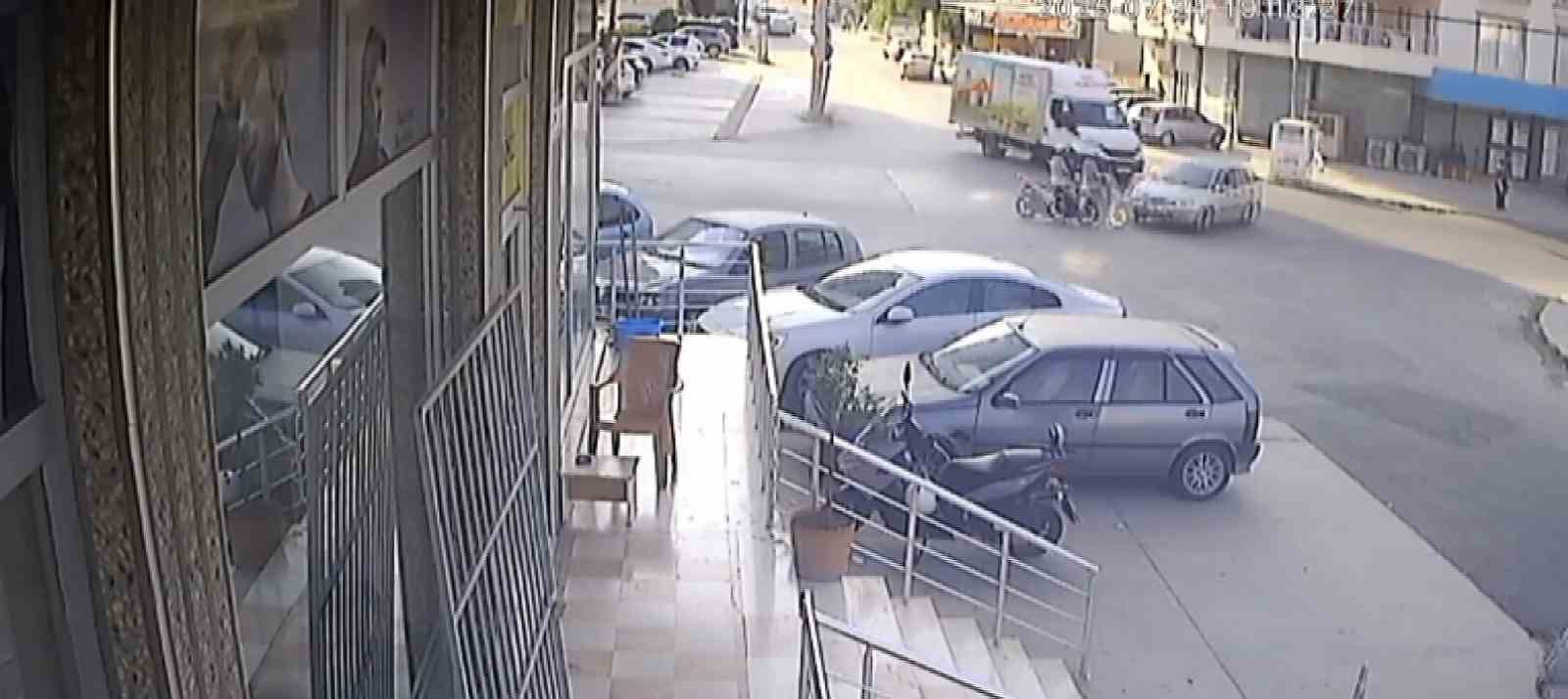 Mersin’de trafik kazası: 1 yaralı 