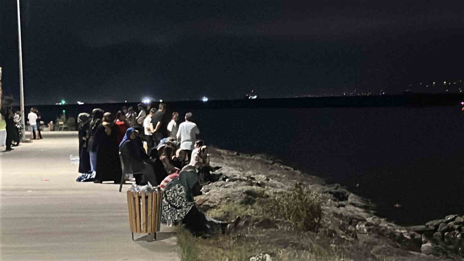Denizde kaybolan şahsı arama çalışmaları devam ediyor 