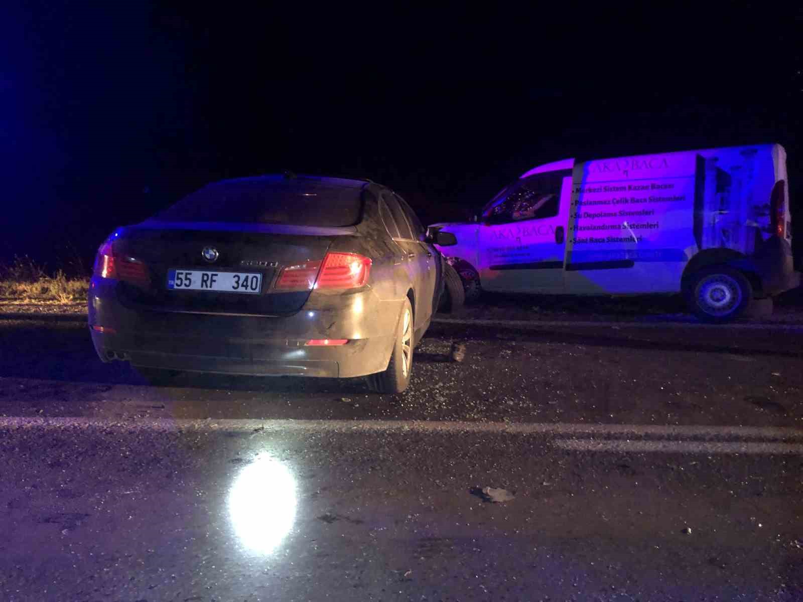 Çorum’da zincirleme kaza: 3 yaralı 