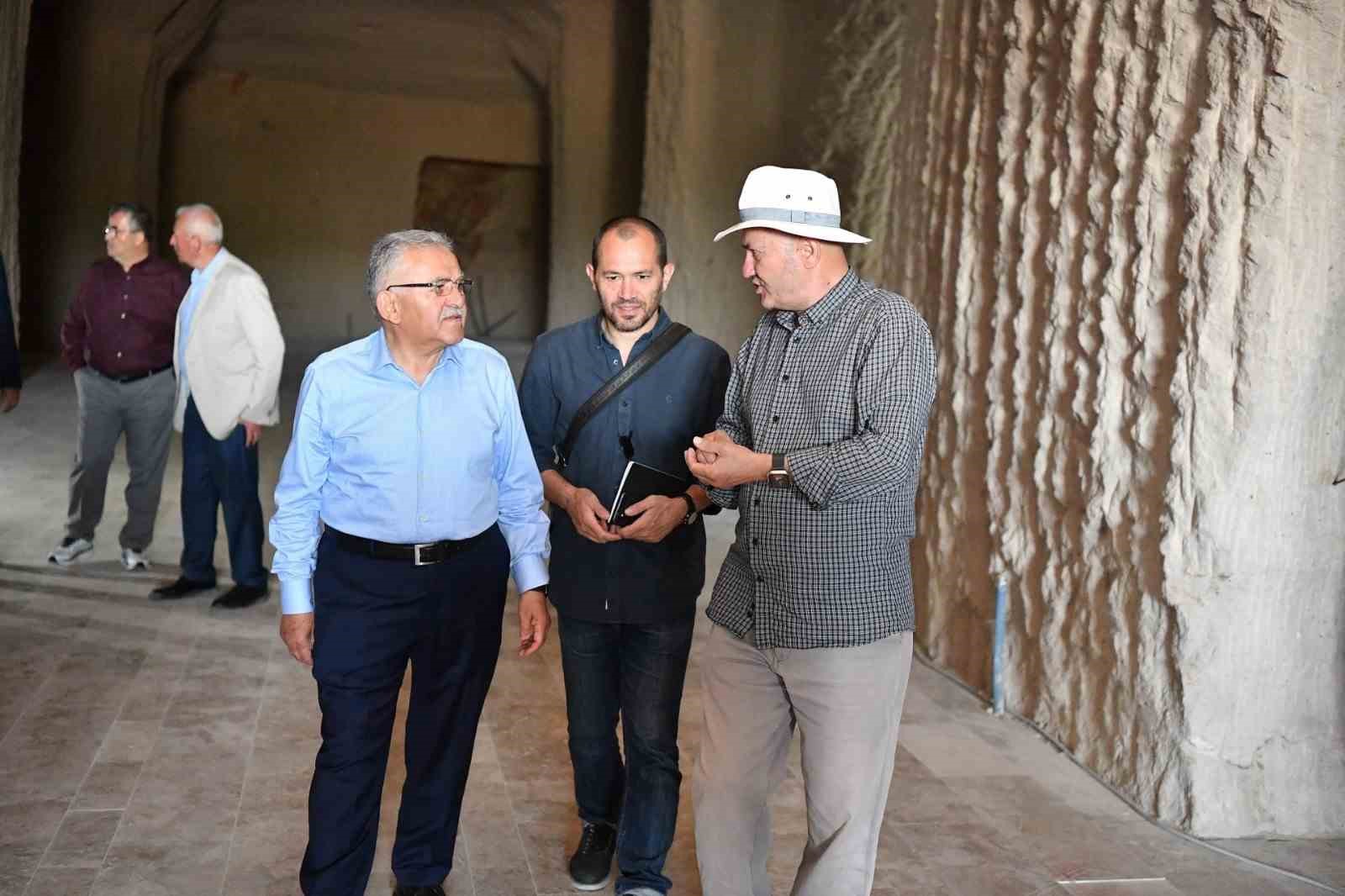 Başkan Büyükkılıç’tan kültüre ve tarihe ‘Kayadan Eser’: Kültepe Müzesi’nde sona gelindi 
