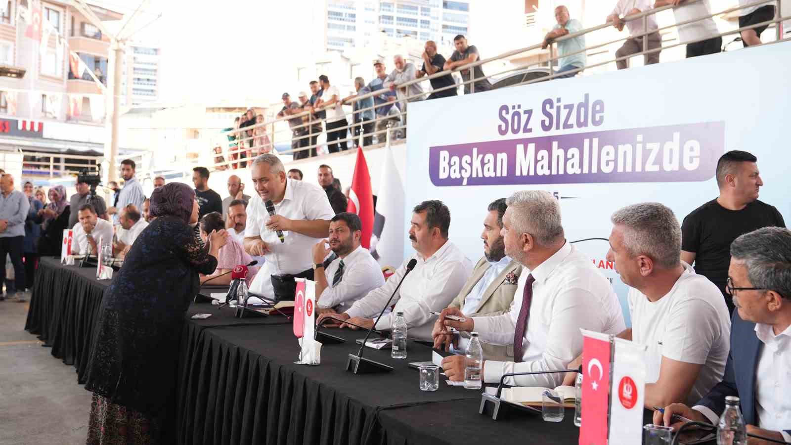 Keçiören’de mahalle buluşmaları başladı 