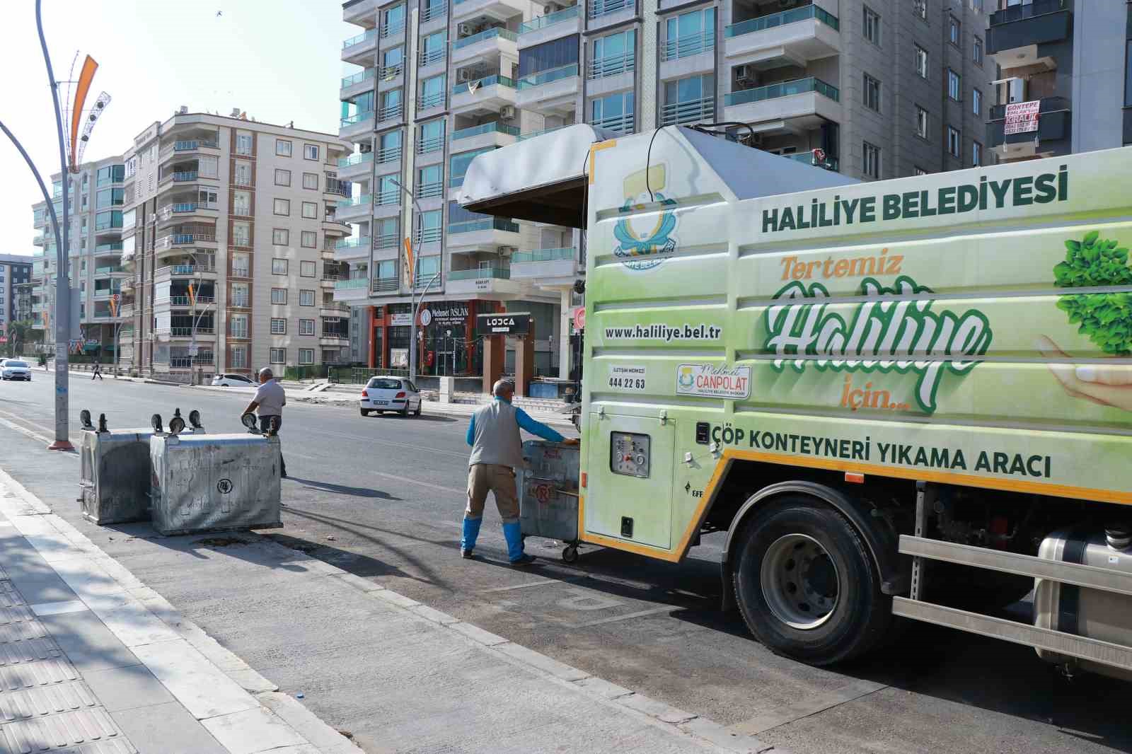 Haliliye’de temizlik seferberliği sürüyor 