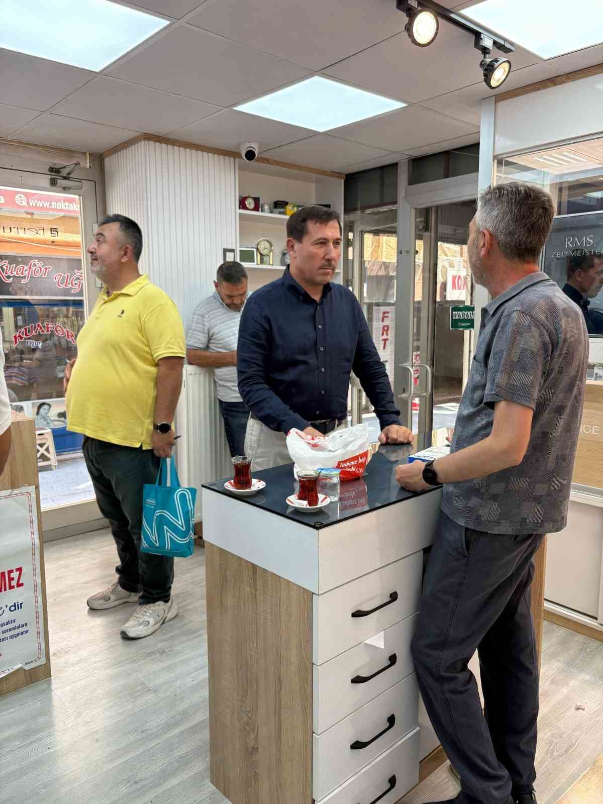Başkan Kılca’dan sağlık merkezi ve esnaf ziyareti 