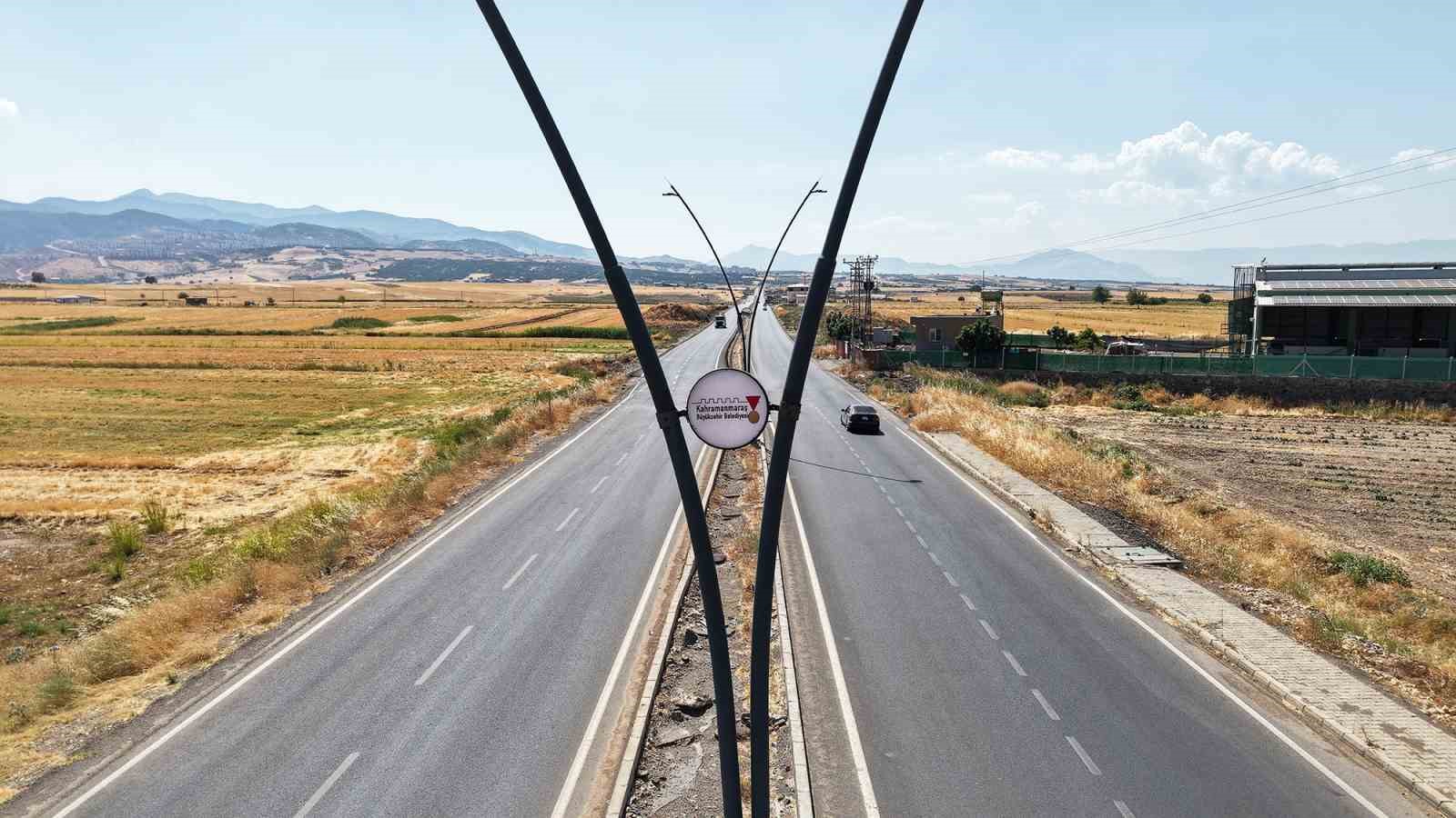 Kahramanmaraş’ın kırsal mahallelerine duble yol 