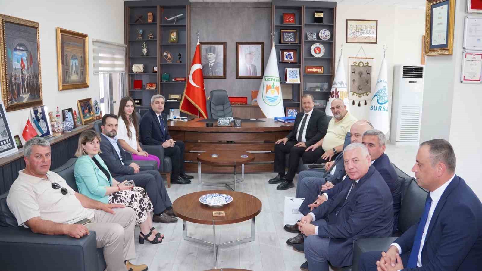 Büyükelçi ve Milletvekilleri’nden İznik’e Ziyaret 