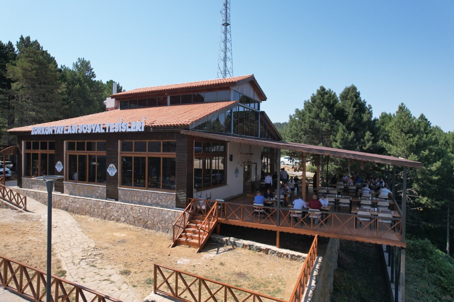 Amanos Dağları’nın göz bebeği Zorkun yaylası sosyal tesisleri açıldı 