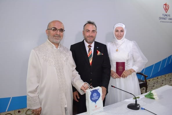 İl Müftüsü İmamoğlu, müftülük personelinin nikahını kıydı 