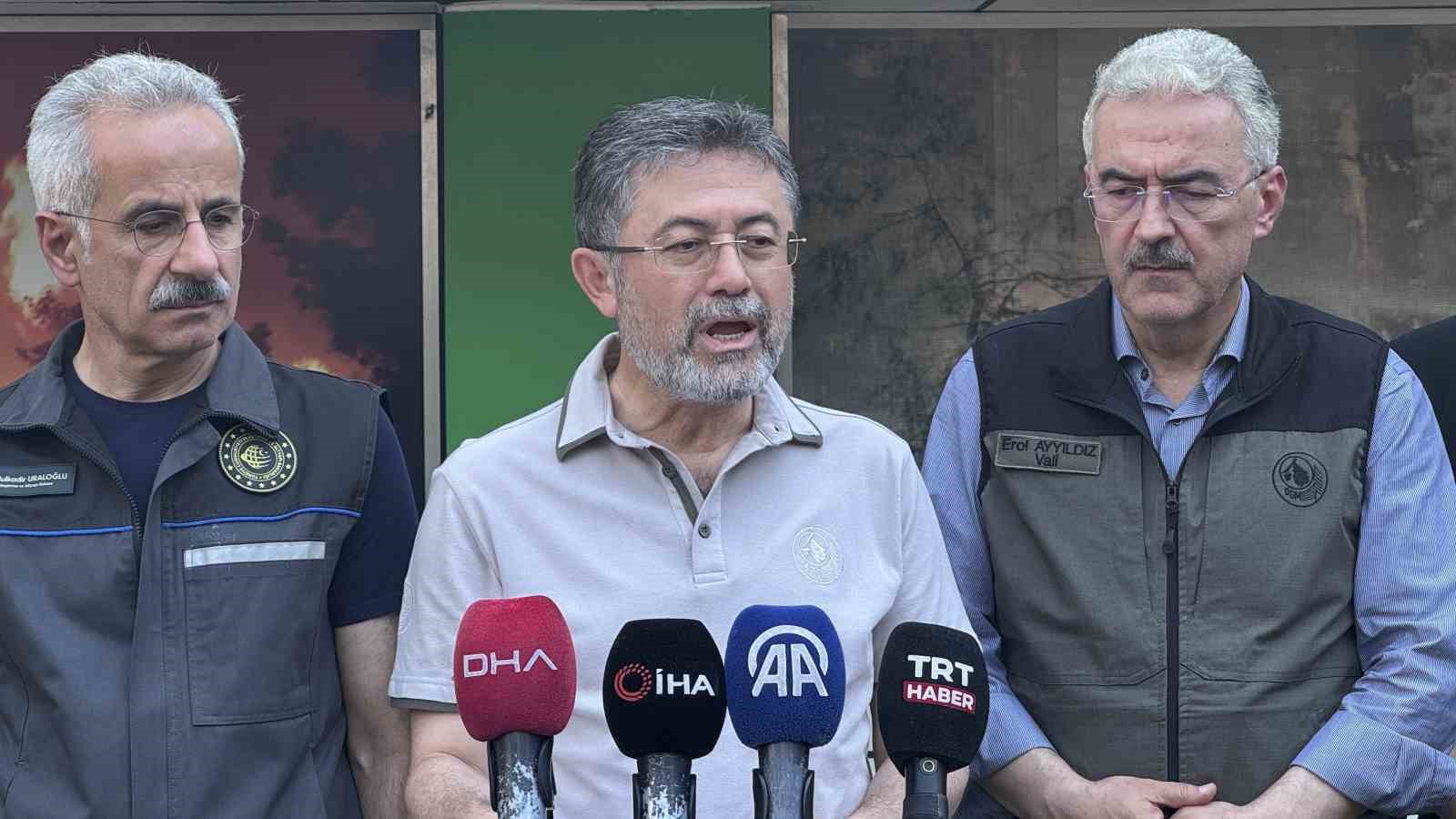 Bakan Yumaklı: 