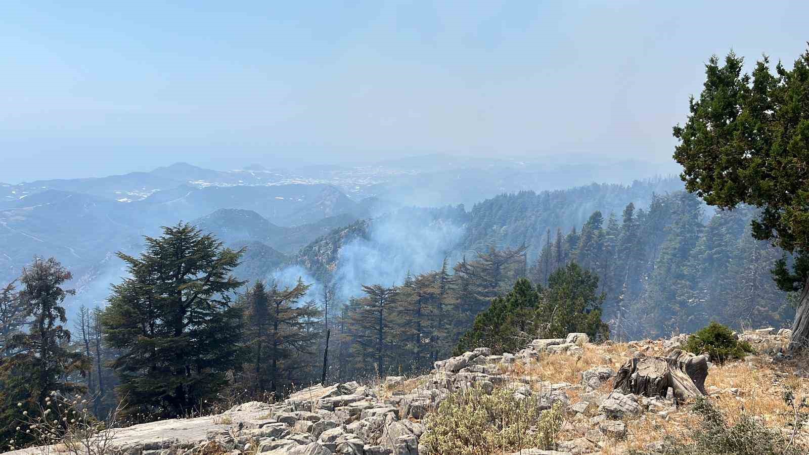 Gazipaşa’daki orman yangını 3. gününde kontrol altına alındı 
