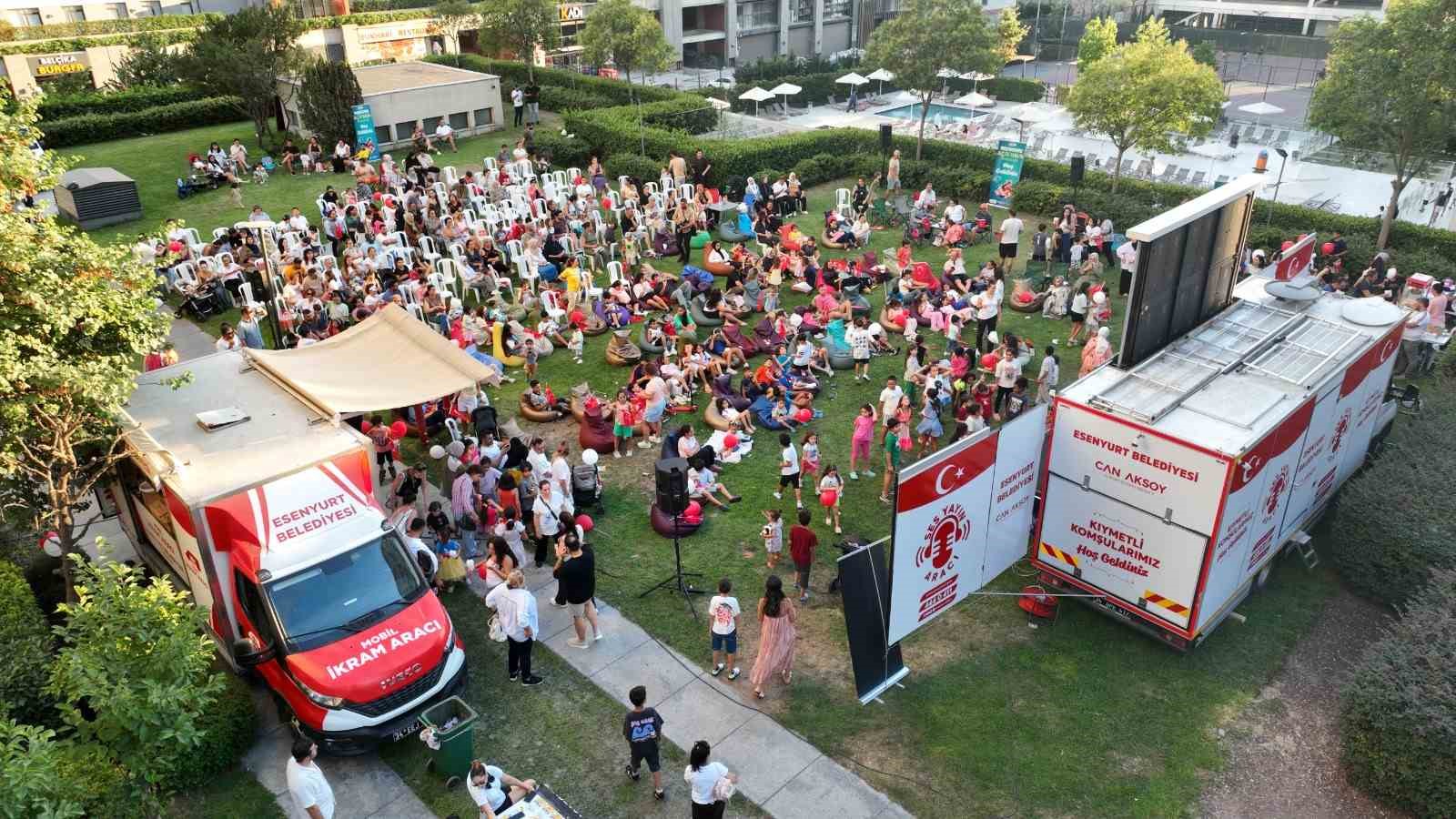 Esenyurt’ta Açık Hava Etkinliklerinin ikincisi Hep İstanbul Sitesi’nde gerçekleşti 