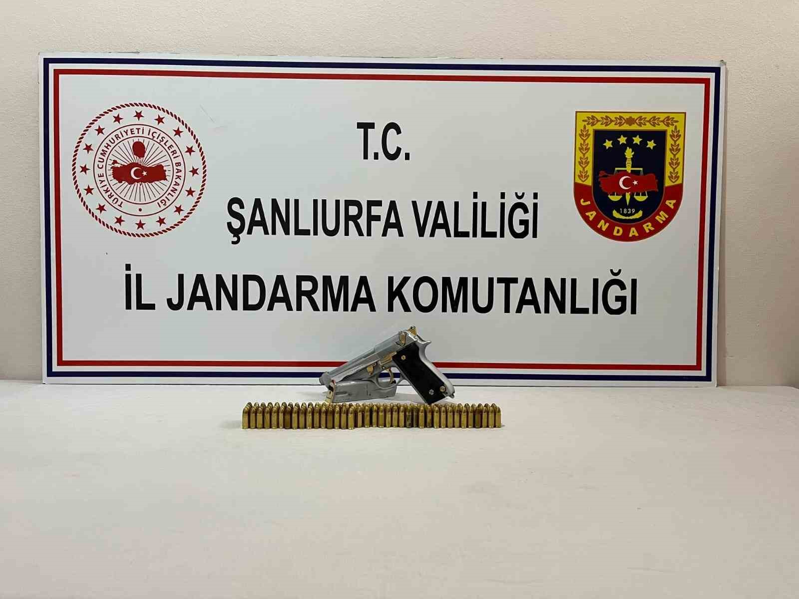 Şanlıurfa’da silah kaçakçılığı operasyonu: 4 gözaltı 