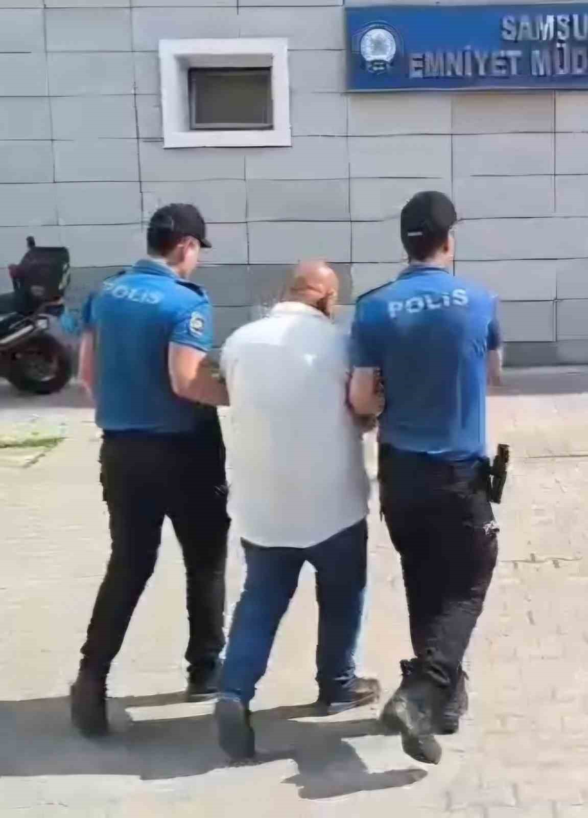 Samsun’da 14 yıl 2 ay hapis cezası ile 2 yıldır aranan şahıs yakalandı 