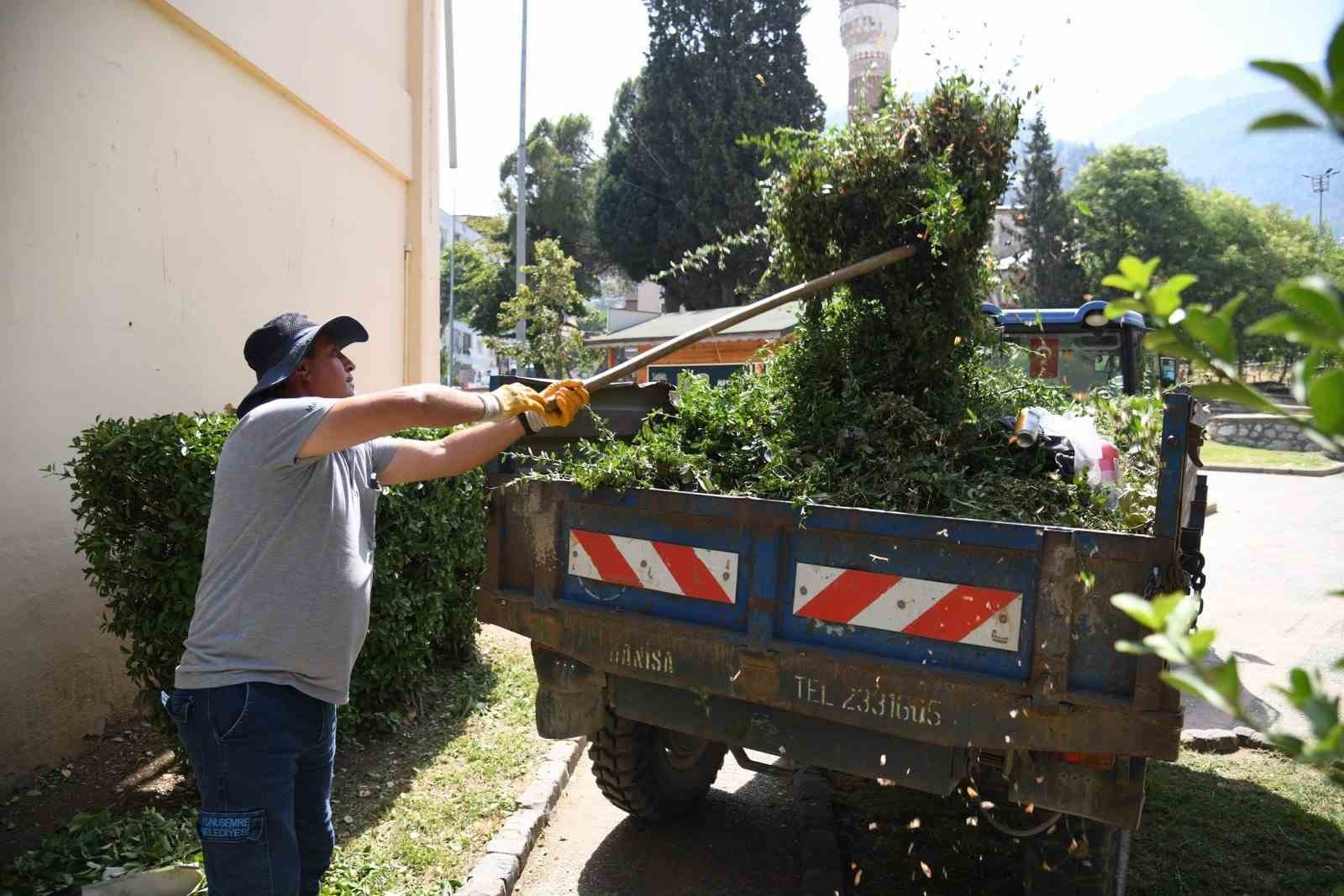 Yeşil bir Yunusemre için çalışmalar aralıksız devam ediyor 