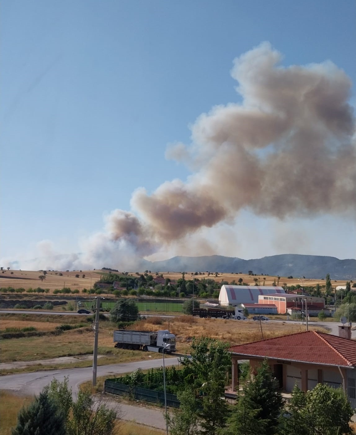 Kütahya’da orman yangını