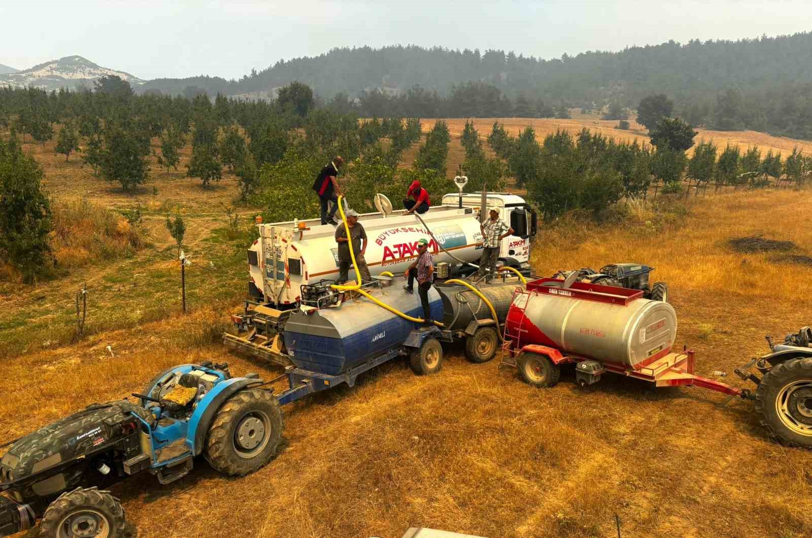 Kocaeli’den Bursa’daki orman yangınına söndürme desteği 