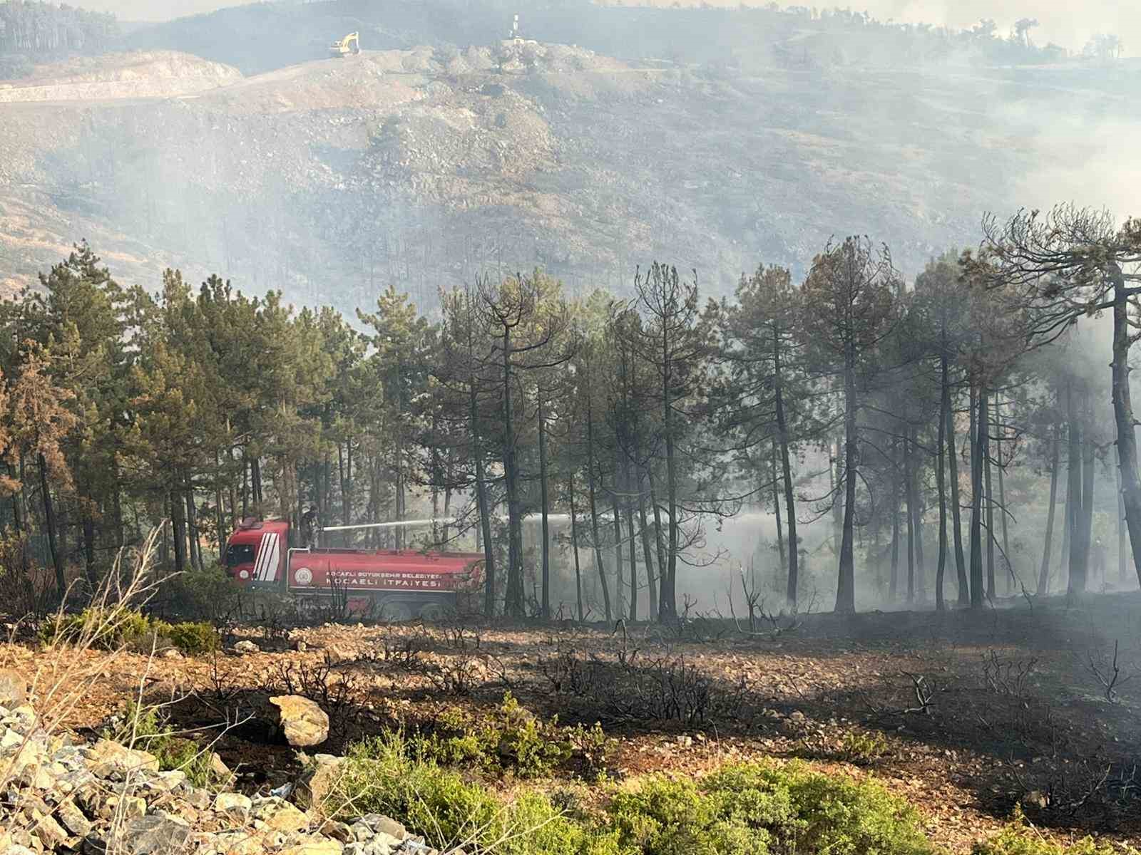 Kocaeli’den Bursa’daki orman yangınına söndürme desteği 