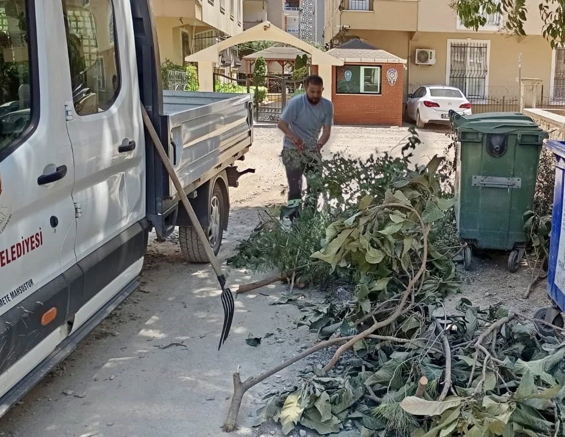 Bitkisel atıklar komposta dönüştürülerek geri kazanılıyor 