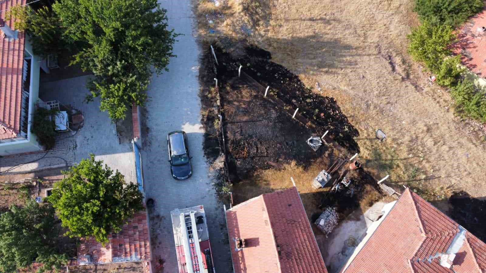 Alaca’da itfaiyenin erken müdahalesi facianın önüne geçti 