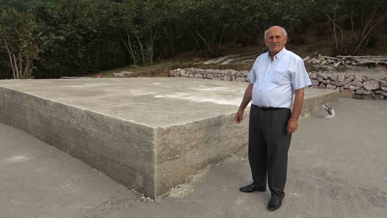 Şehit babasının ev hayali devlet desteğiyle gerçeğe dönüşüyor 