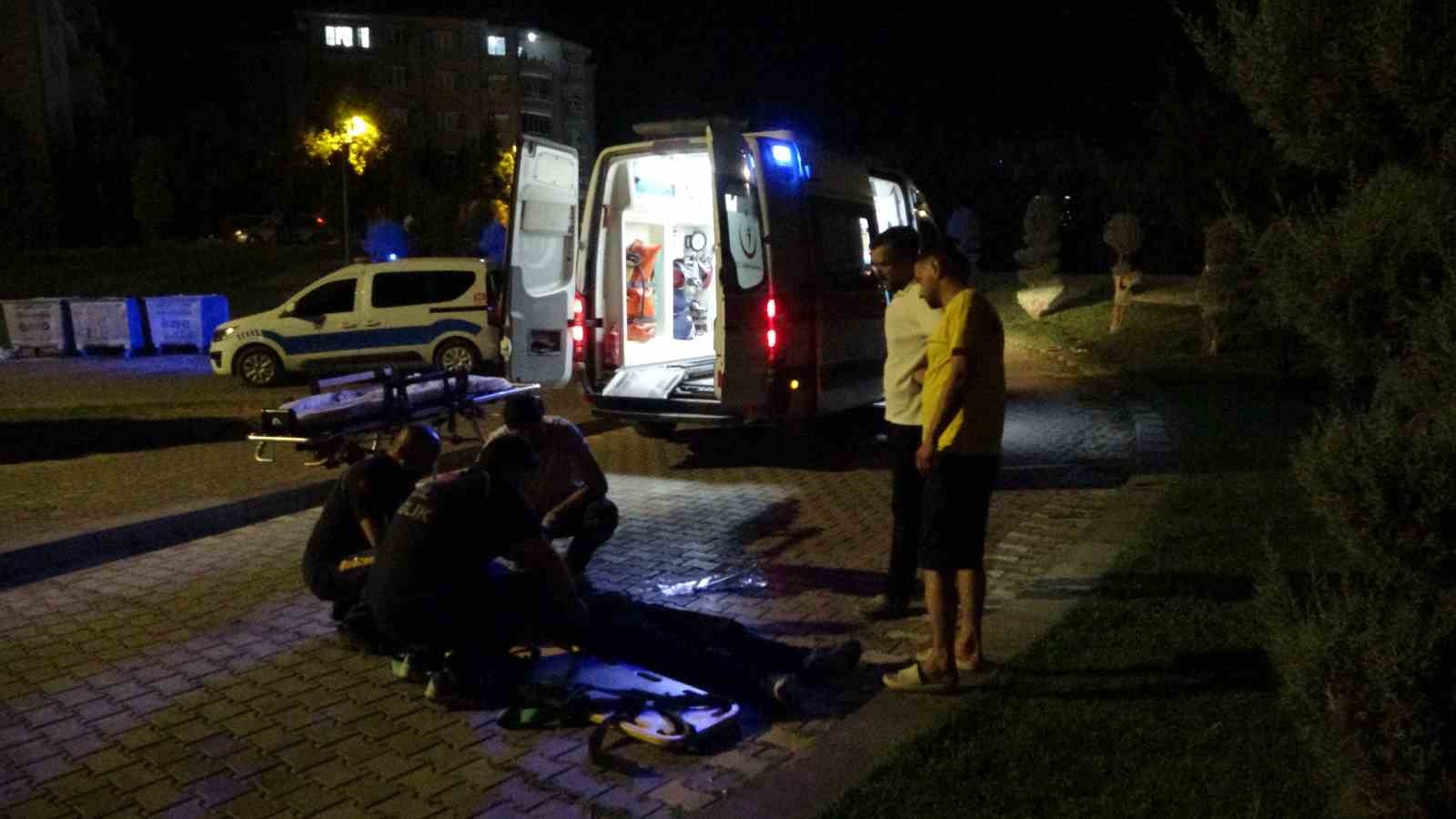 Malatya’da bıçaklı kavga: 1 yaralı 