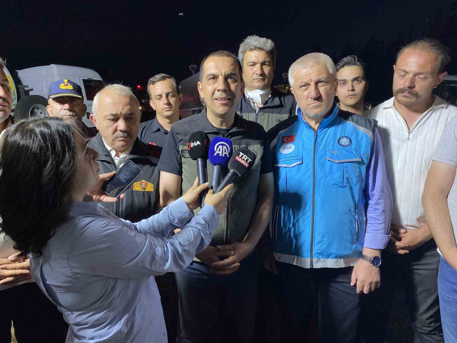 Çankırı’daki orman yangını kısmen kontrol altına alındı 