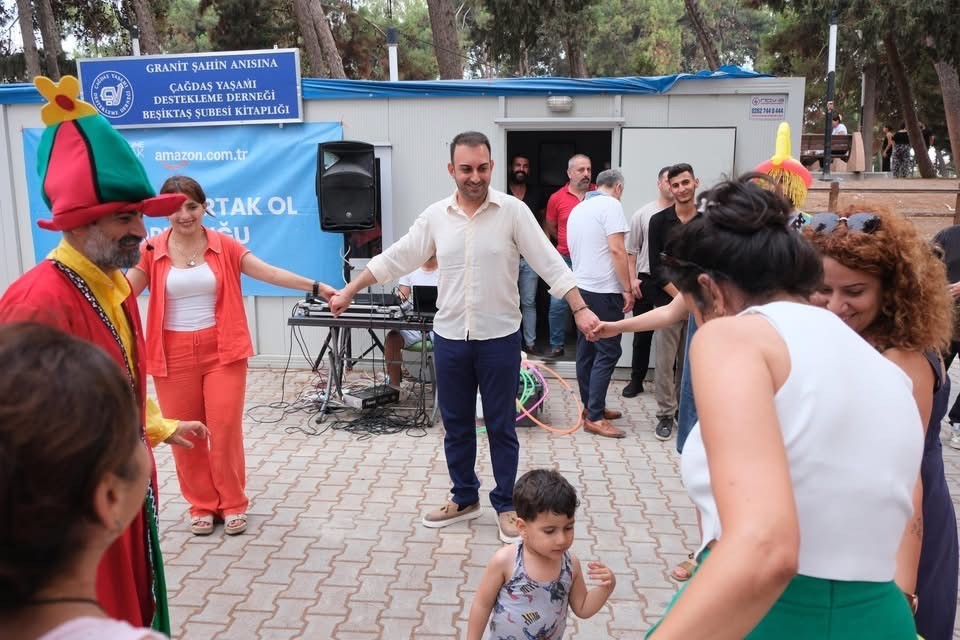 Defne Belediyesi’nin Harbiye Mahallesi’nde düzenlediği etkinlikte çocuklar gönüllerince eğlendiler 