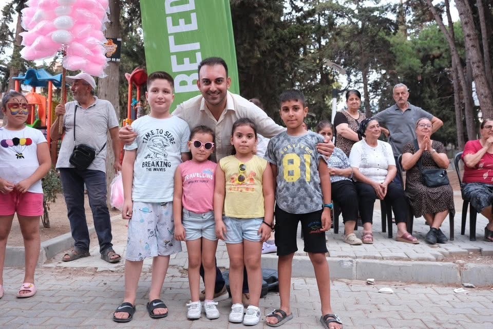 Defne Belediyesi’nin Harbiye Mahallesi’nde düzenlediği etkinlikte çocuklar gönüllerince eğlendiler 