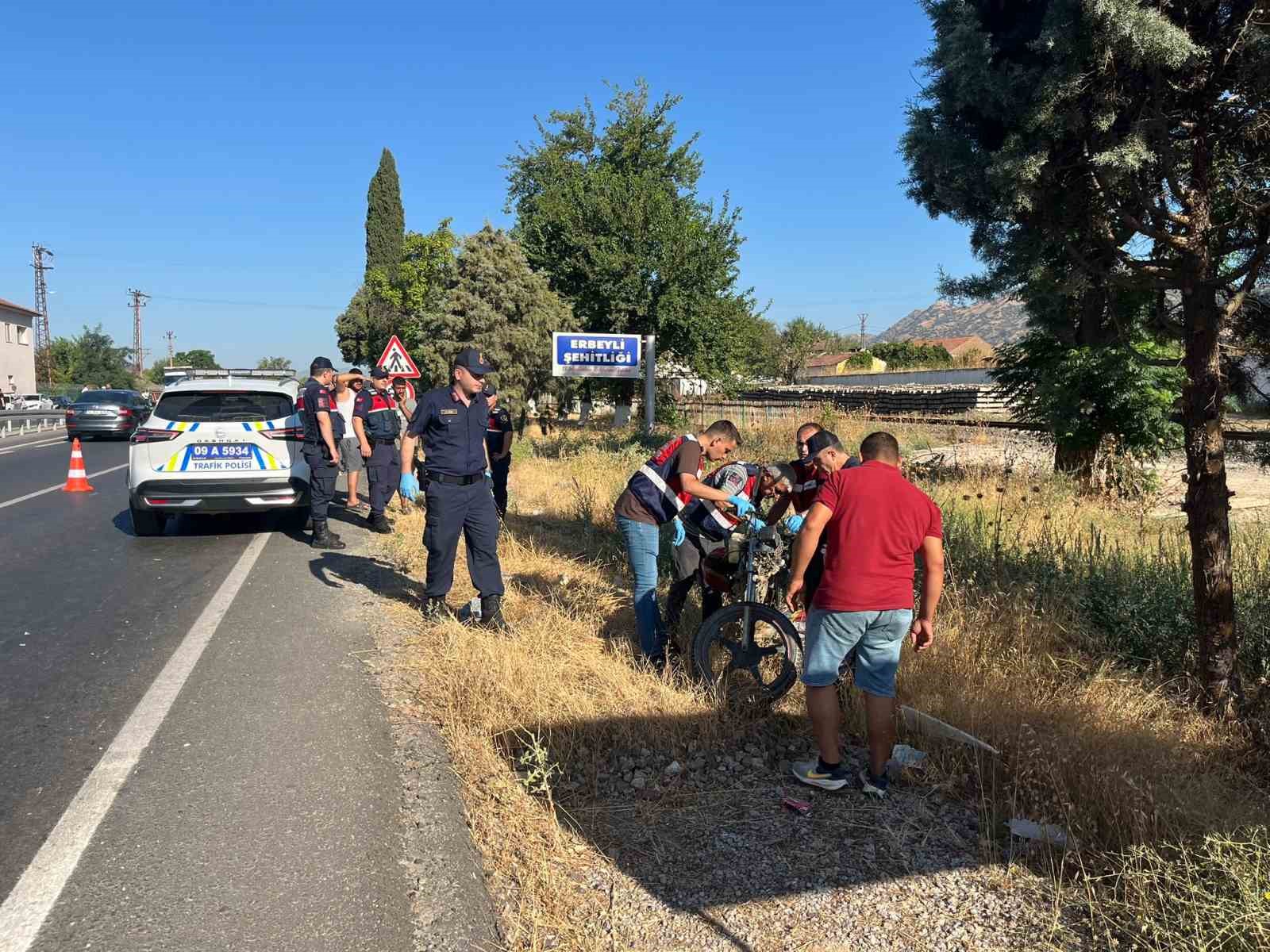 İncirliova’da motosiklet kazası: 1 ölü 