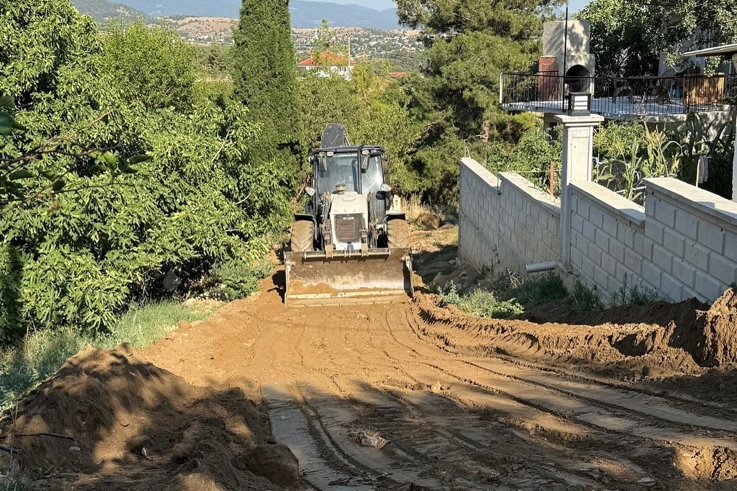 Babadağ’ın yolları daha güvenli hale getiriliyor 