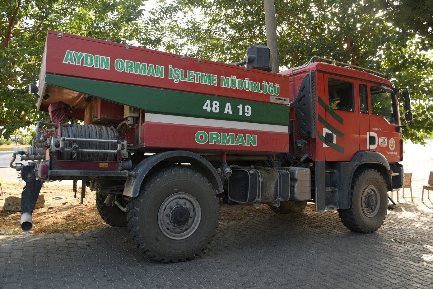 Kuşadası’nda orman yangınlarına karşı güvenlik önlemleri artırıldı 