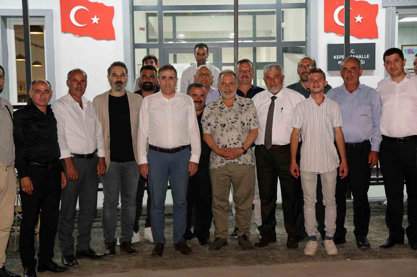 Talas’ta muhtarlarla birlik ve beraberlik mesajı 