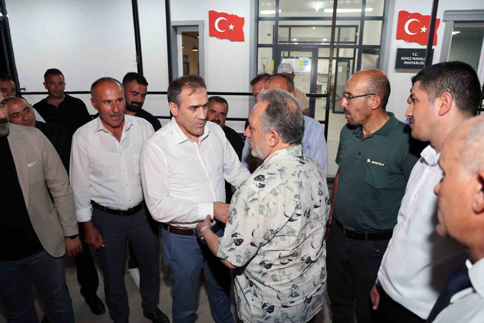 Talas’ta muhtarlarla birlik ve beraberlik mesajı 