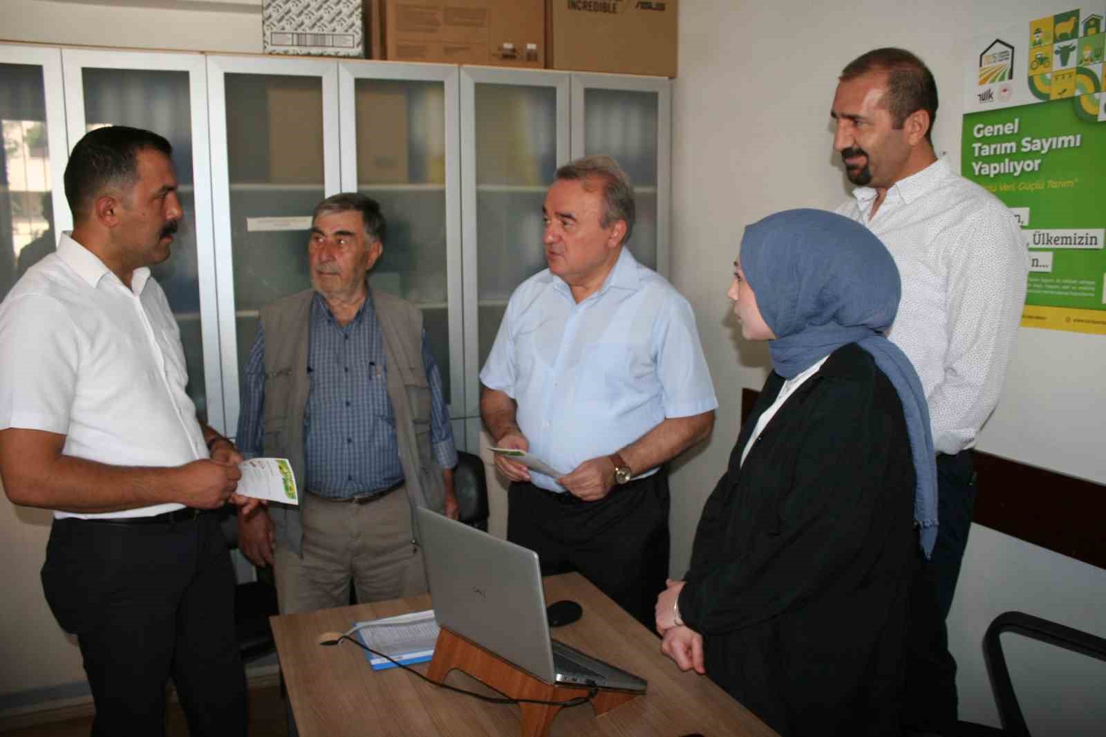 Bozüyük’te genel tarım sayımı için kayıtlar başladı 