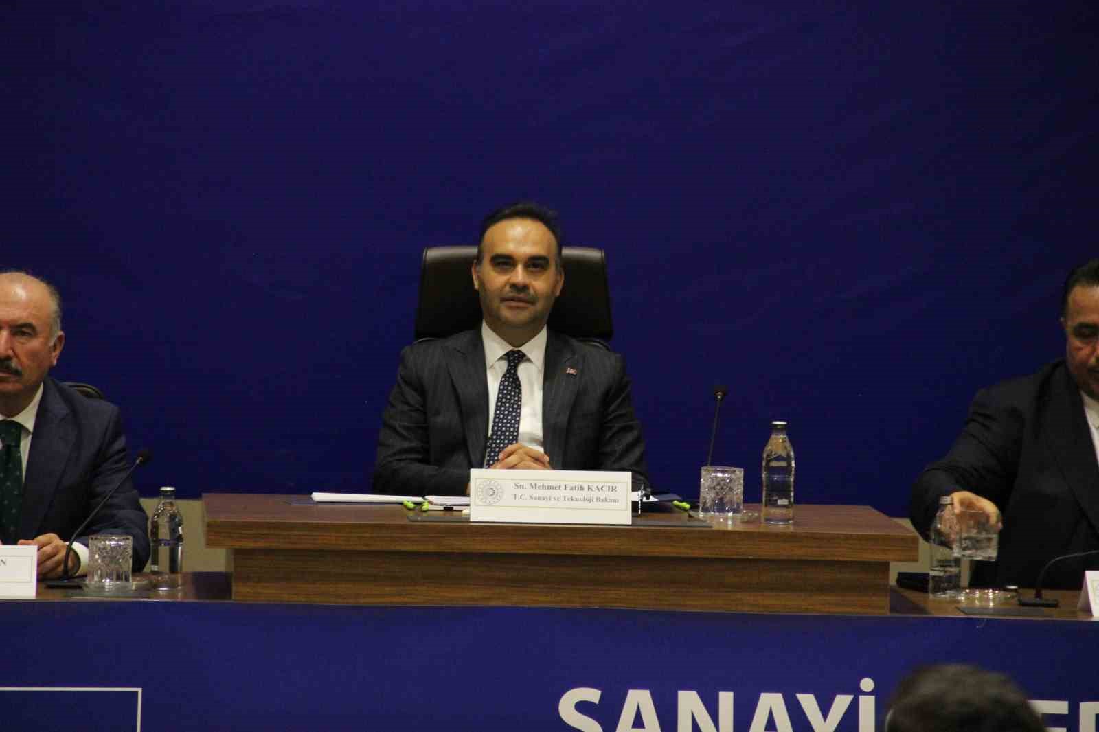 Sanayi ve Teknoloji Bakanı Kacır: 