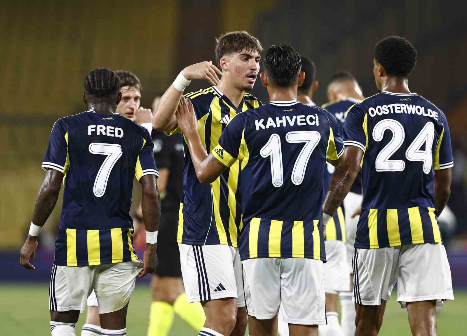 Hazırlık maçı: Fenerbahçe: 1 - Lazio: 0 