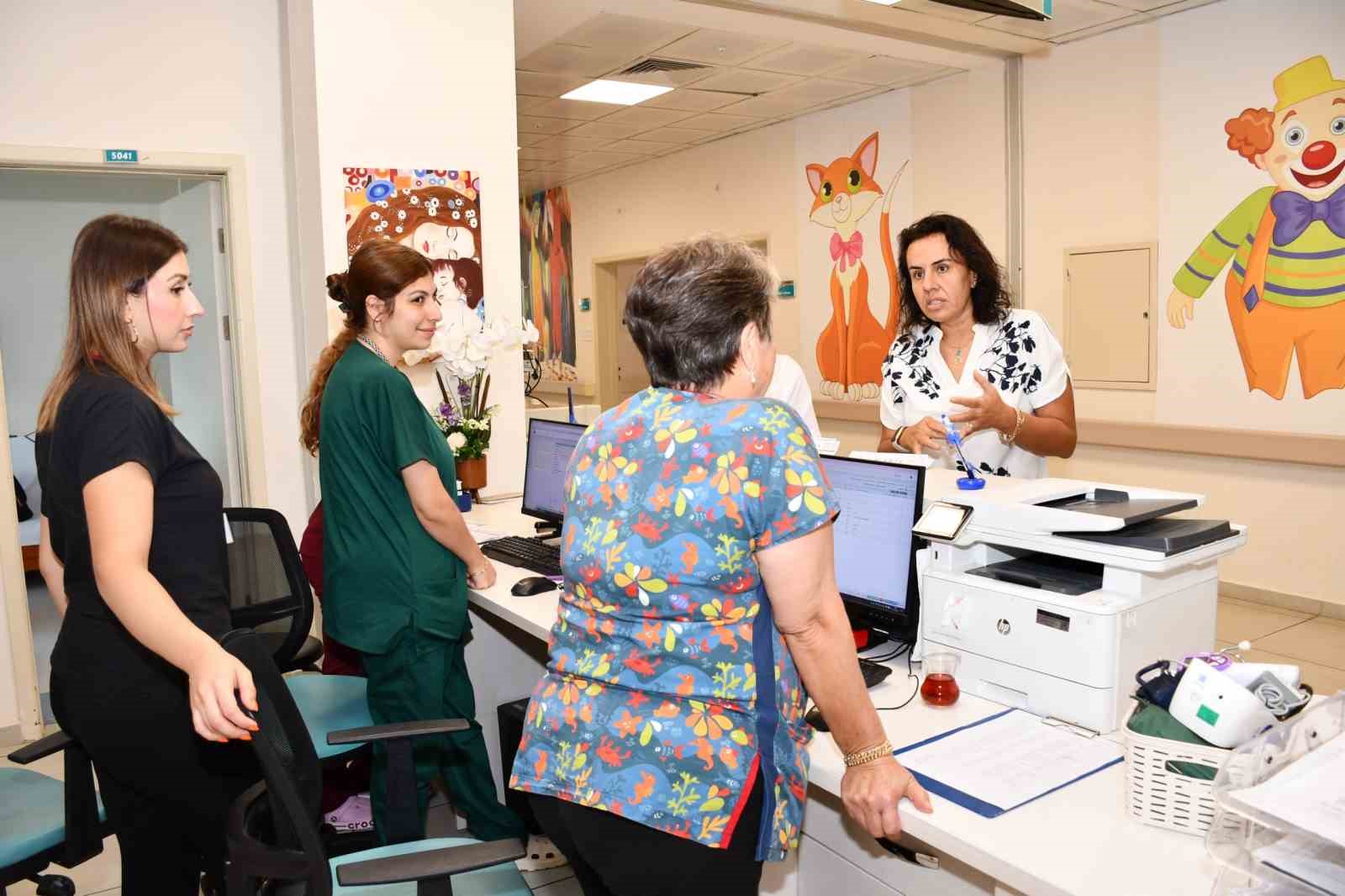 Yeni atanan başhekim ilk saha çalışmasını gerçekleştirdi 