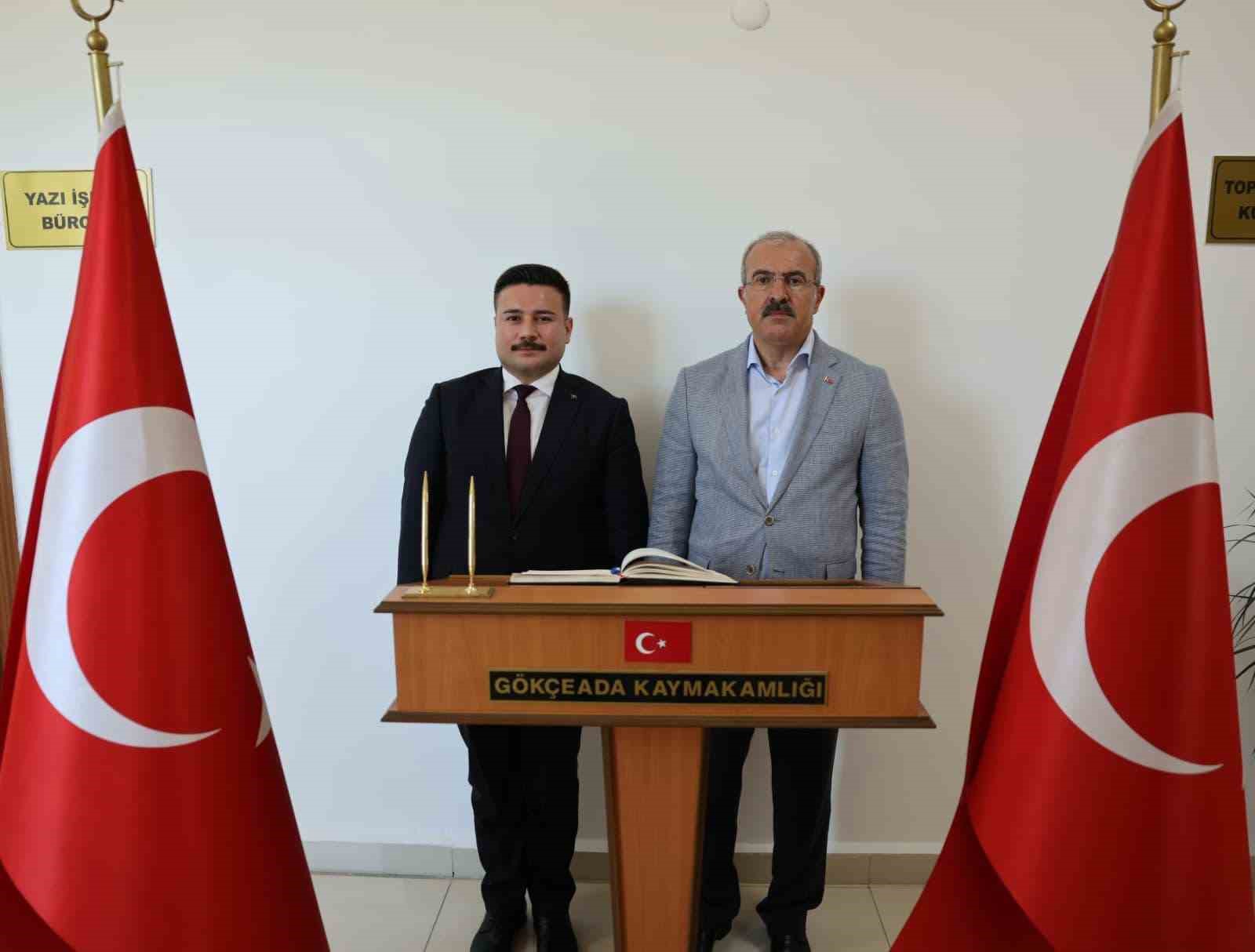 Vali Torman’dan Kaymakam Acar’a ziyaret 