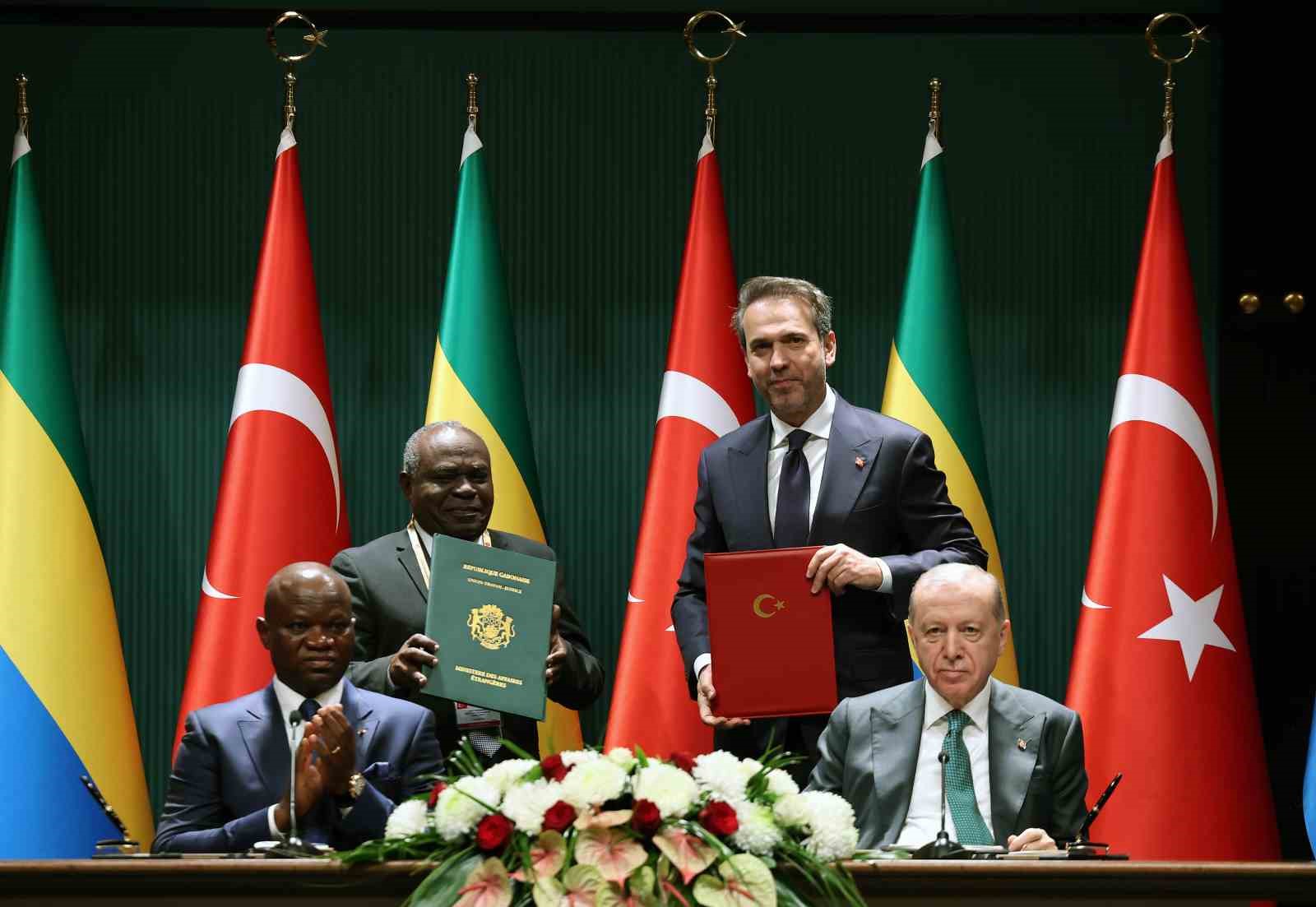 Türkiye ile Gabon arasında 8 anlaşma imzalandı 