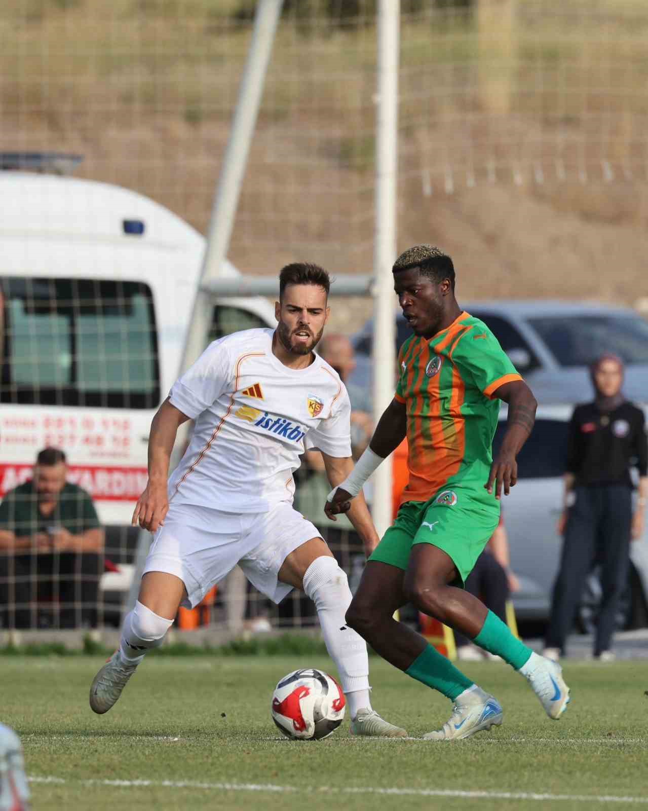 Hazırlık maçı: Kayserispor: 0 - Alanyaspor: 2 