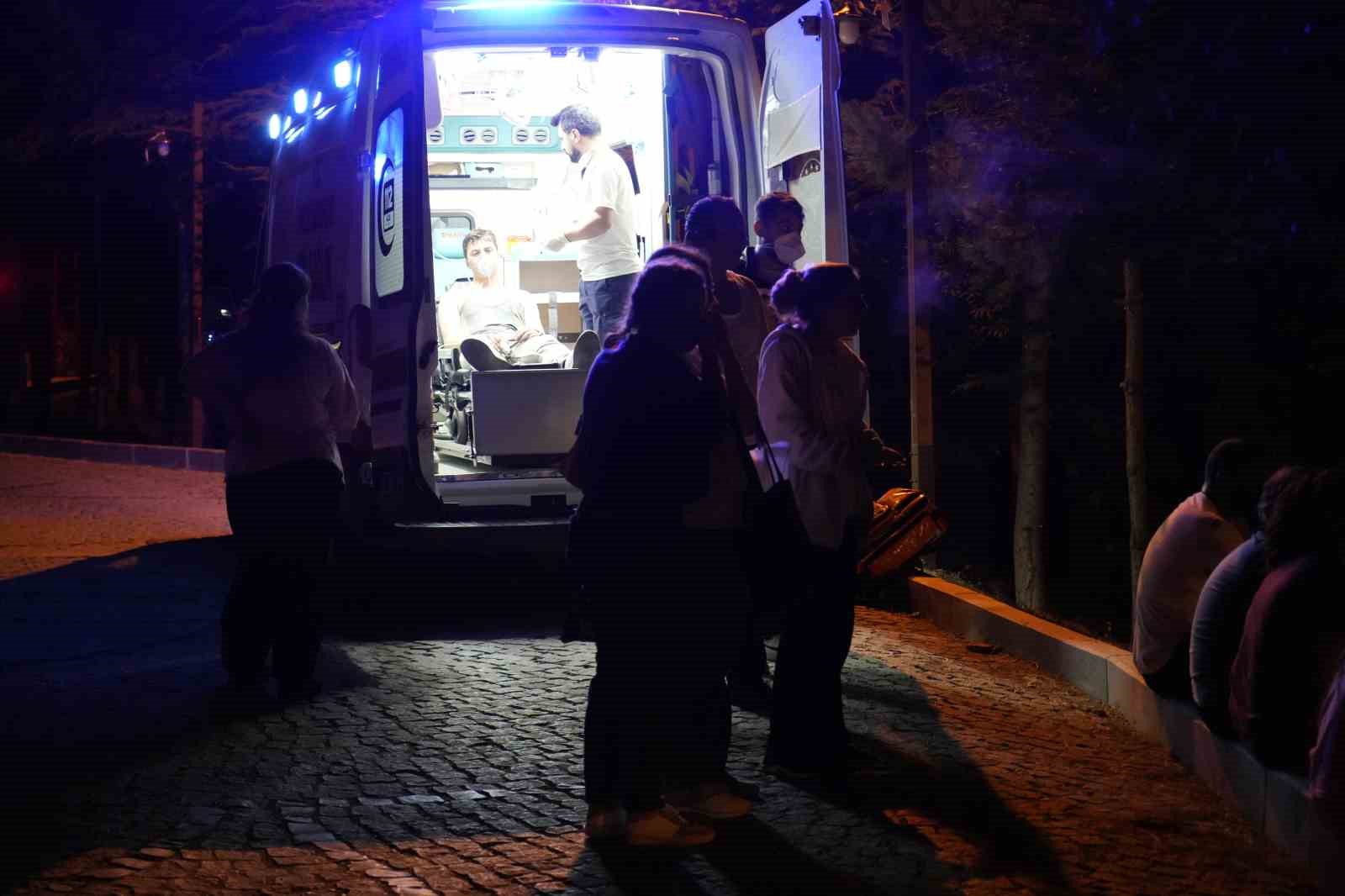 Gümüşhane’de otelde çıkan yangın paniğe neden oldu 